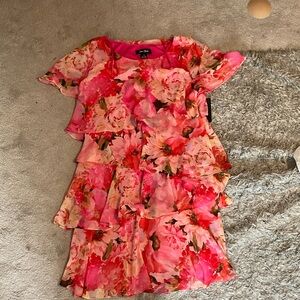 Floral Layered Dress